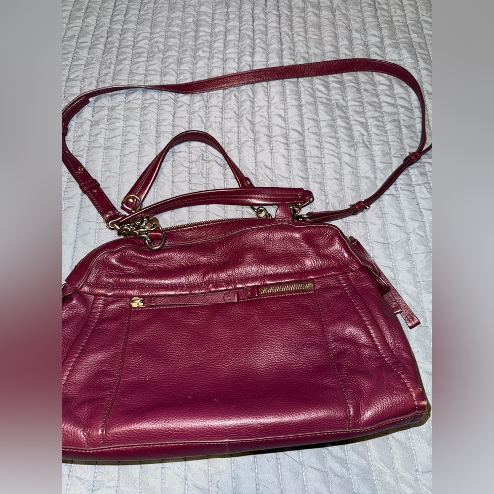 Cole Haan Burgundy Crossbody Bag